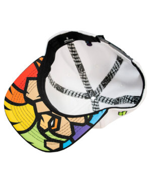 Gorra Leon Colores Blanca